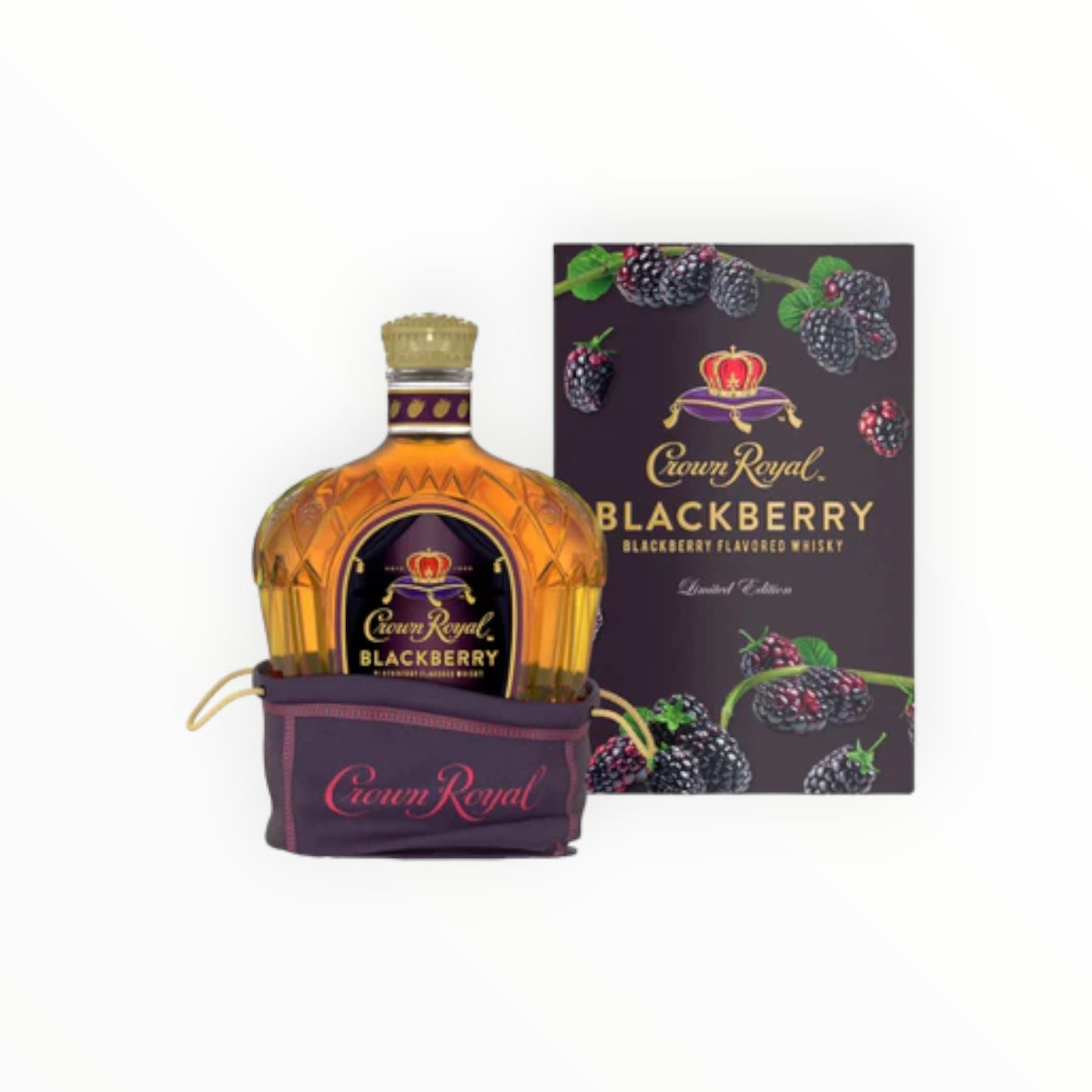 CROWN ROYAL BLACKBERRY WHISKEY 750ML