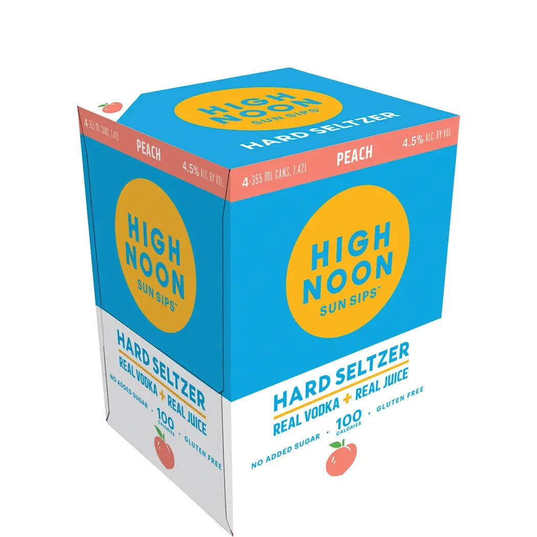 HIGH NOON PEACH 3/8PK/12OZ