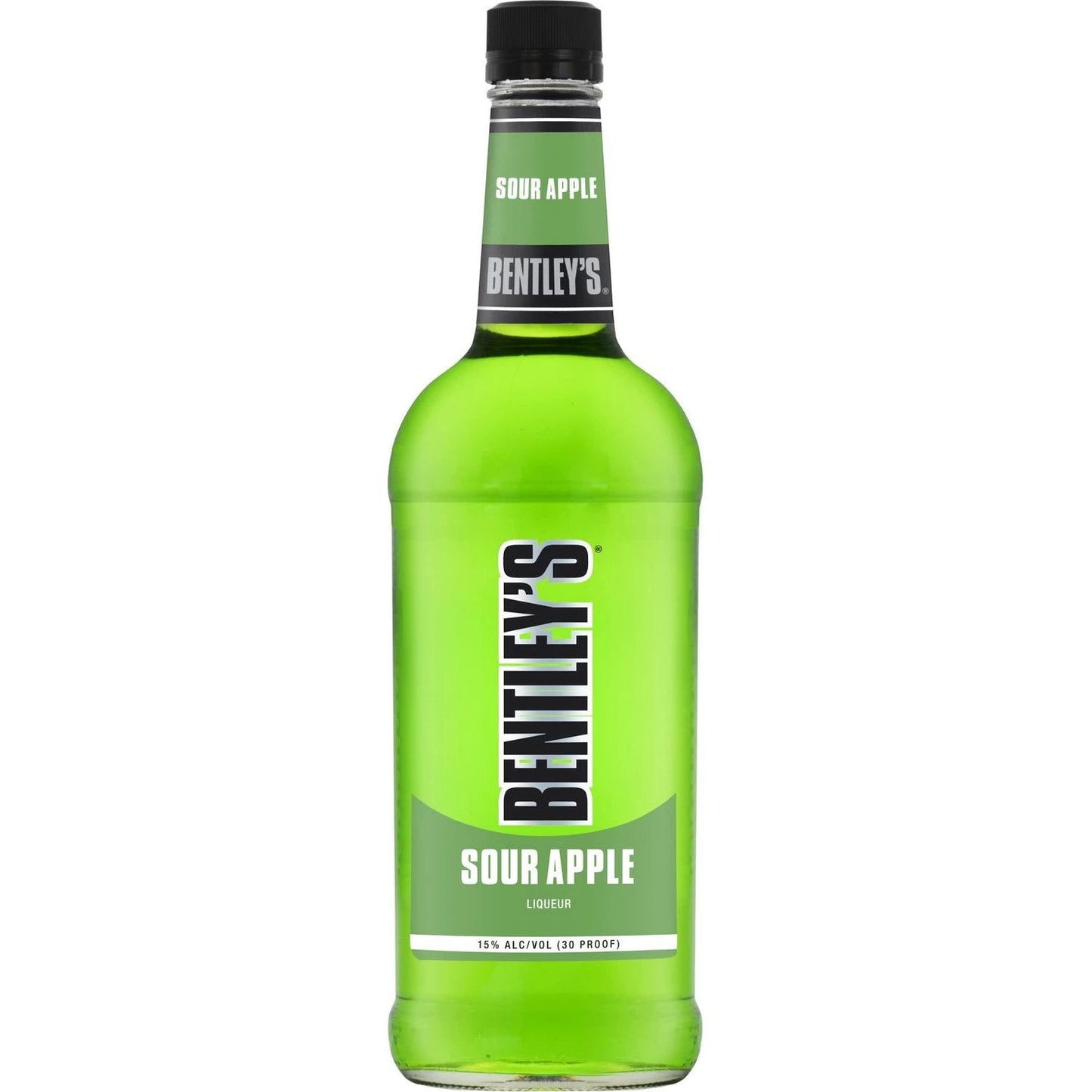 BENTLEYS SOUR APPLE LIQUEUR 1L