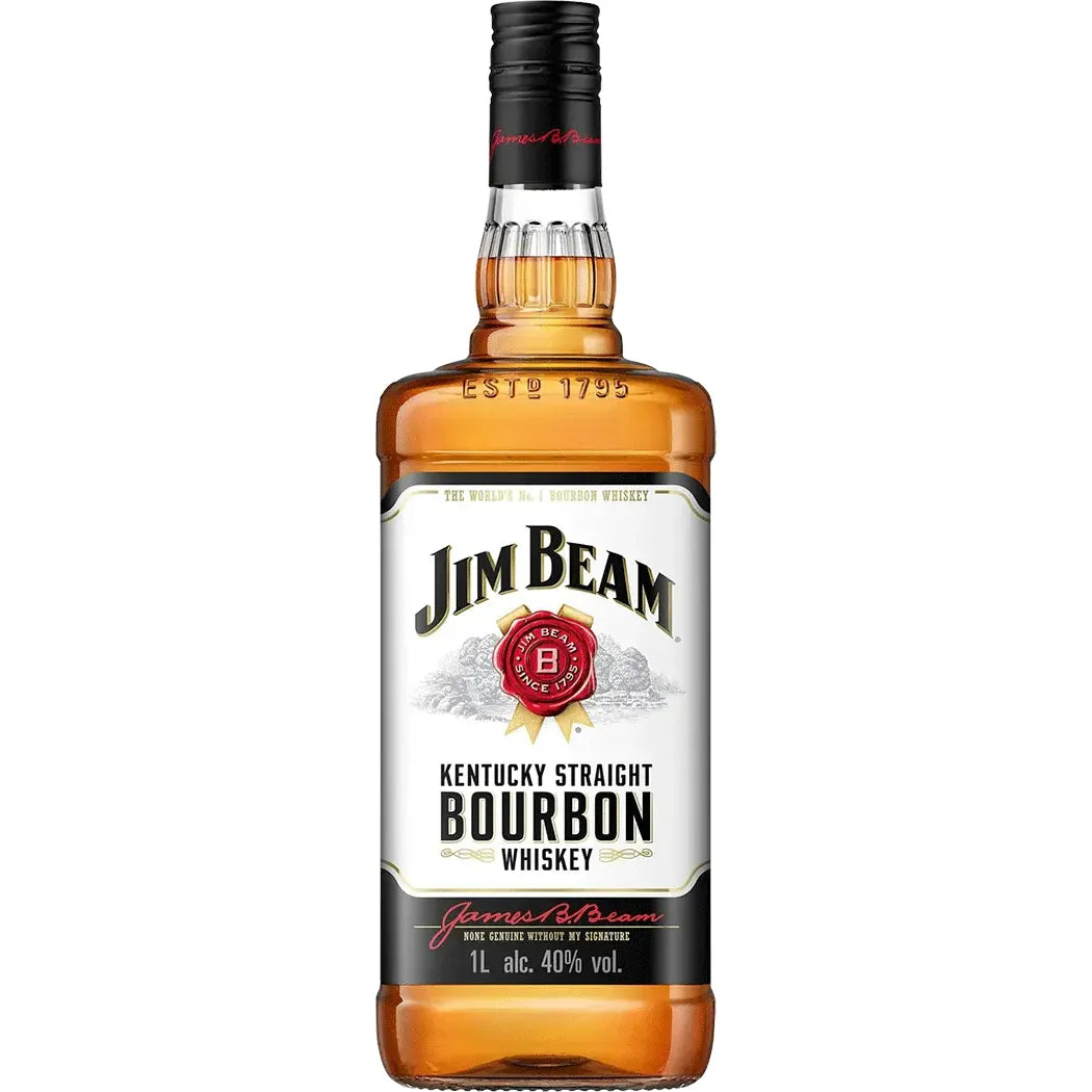 JIM BEAM WHISKEY 1L
