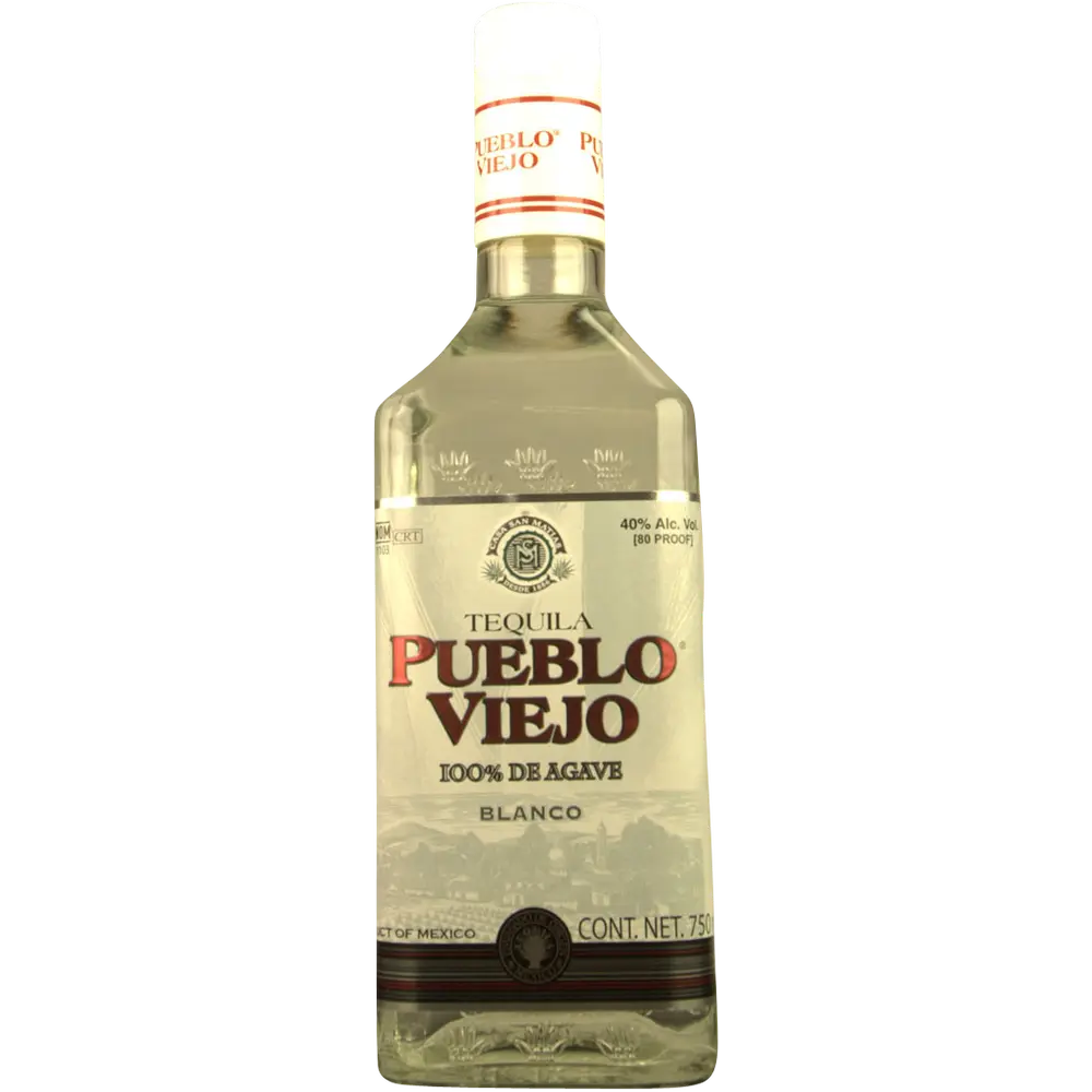 PUEBLO VIEJO BLANCO TEQUILA 1.75LT