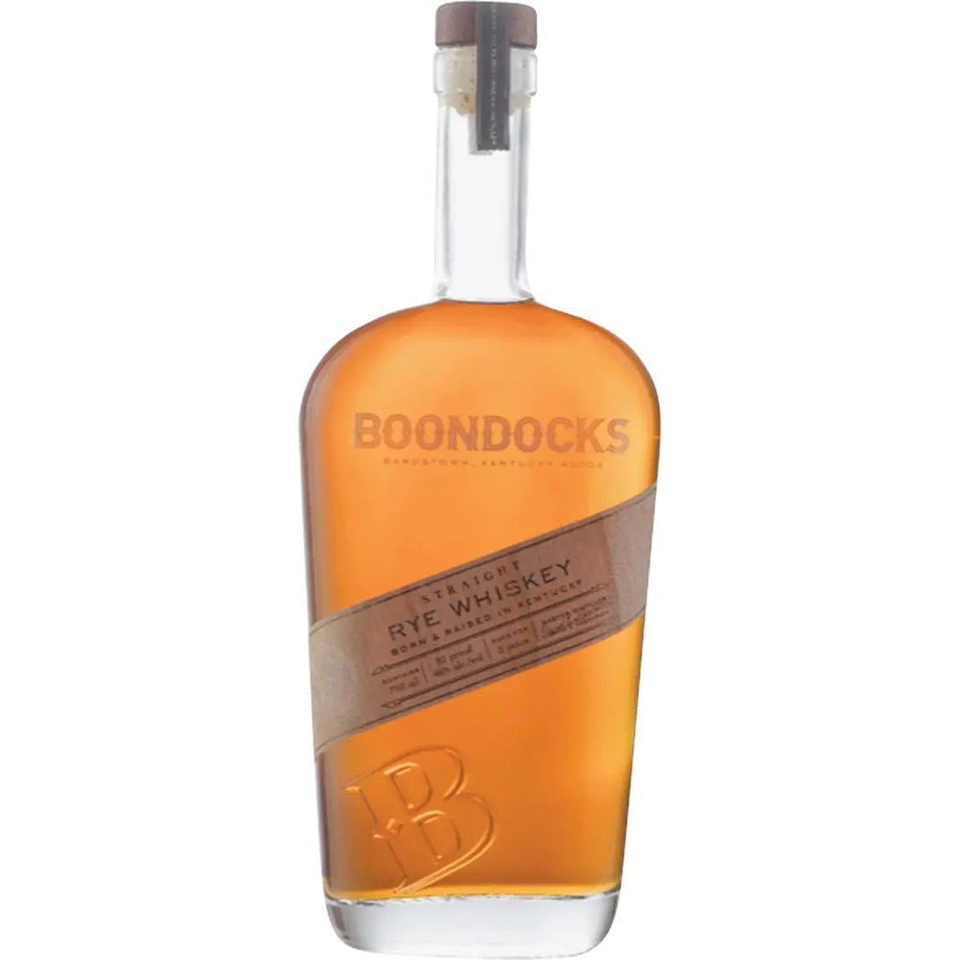 BOONDOCKS RYE WHISKEY 750ML