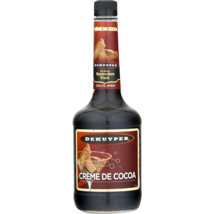 DEKUYPER CREME DE CACAO DARK 750ML