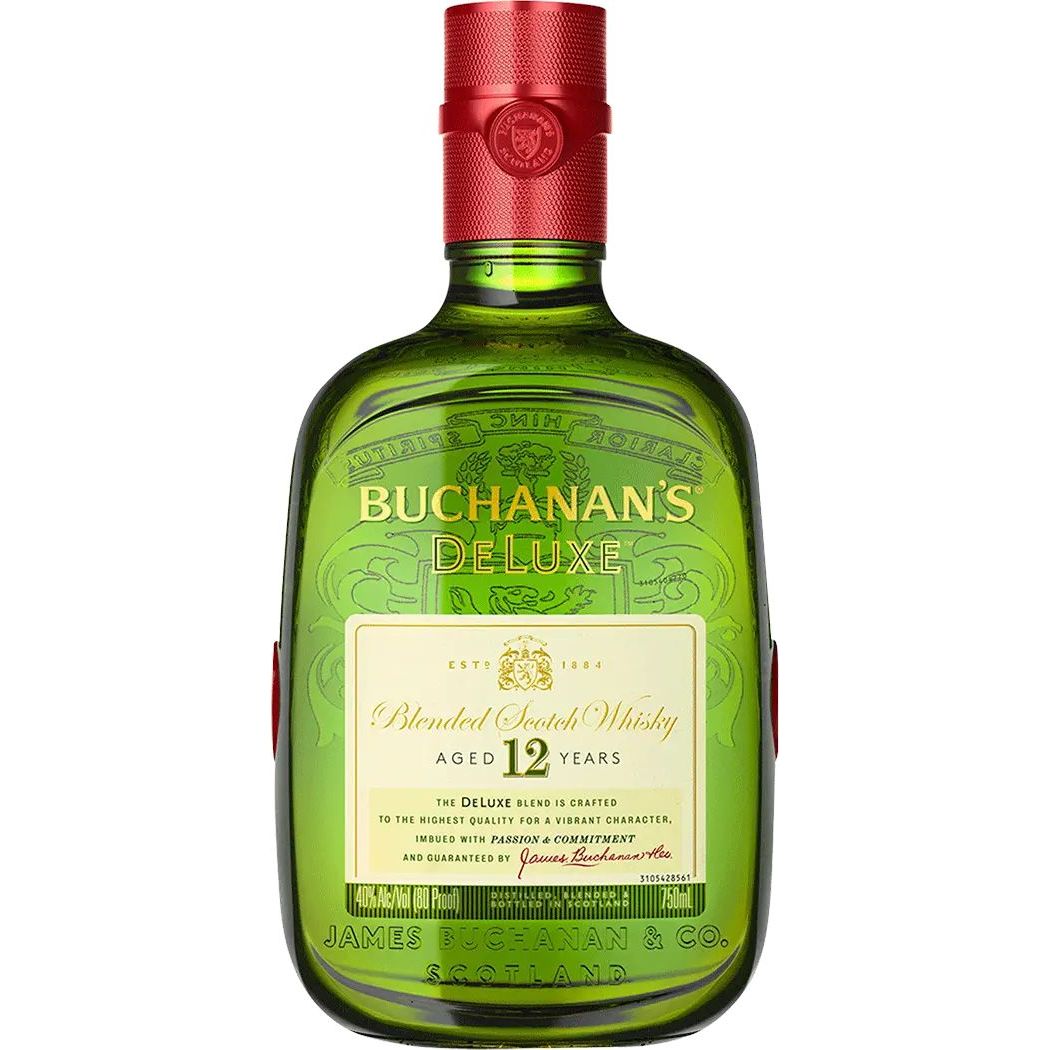 BUCHANANS SCOTCH 12 YR WHISKEY 1L
