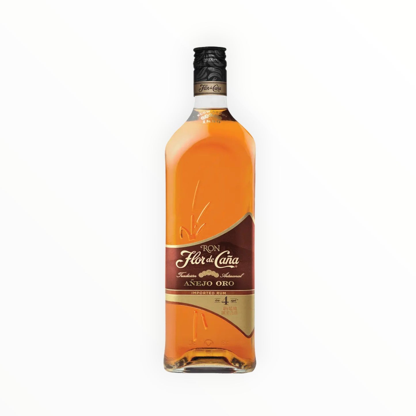FLOR DE CANA GOLD ANEJO 4YR RUM 1L