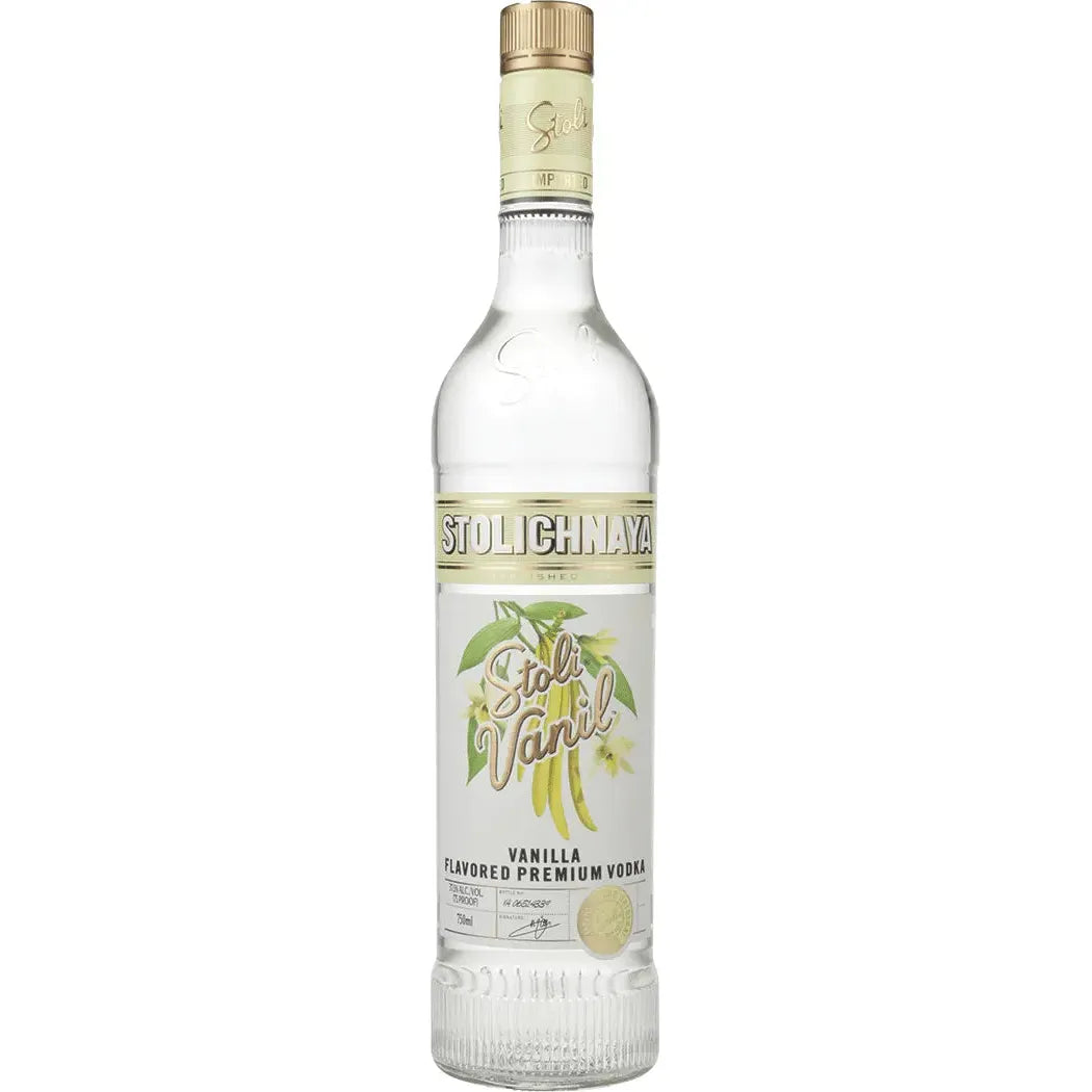 STOLICHNAYA VANILLA VODKA 1L