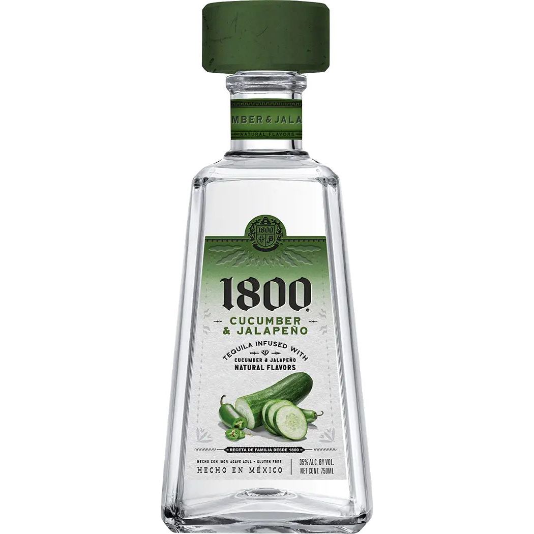 1800 CUCUMBER & JALAPENO TEQUILA 750ml