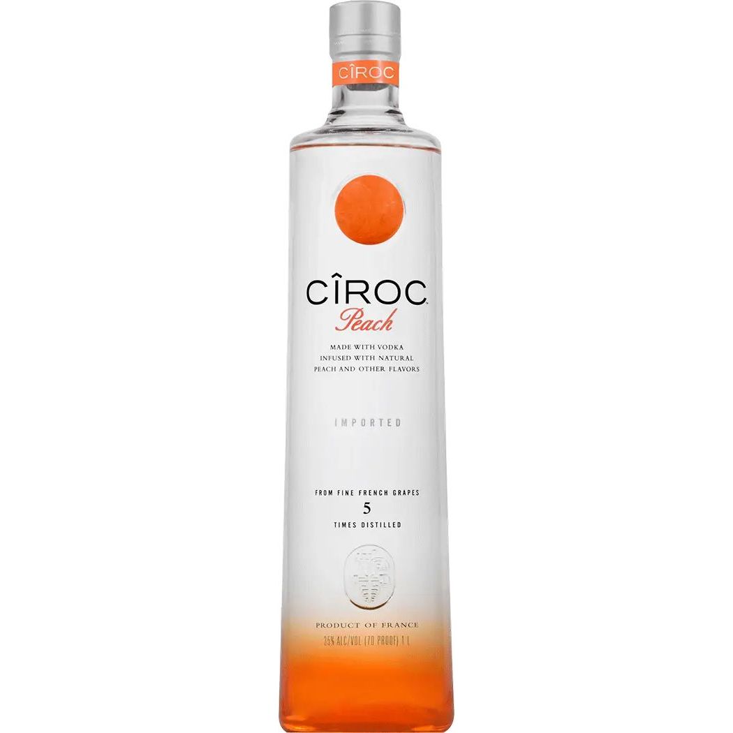 CIROC PEACH VODKA 1L