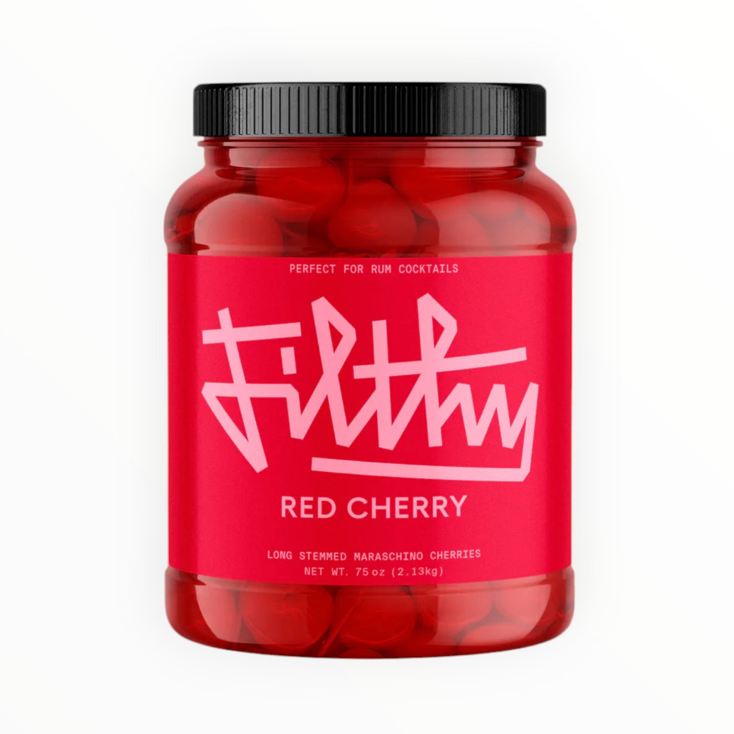 FILTHY RED LONG STEMMED MARASCHINO CHERRIES 75oz