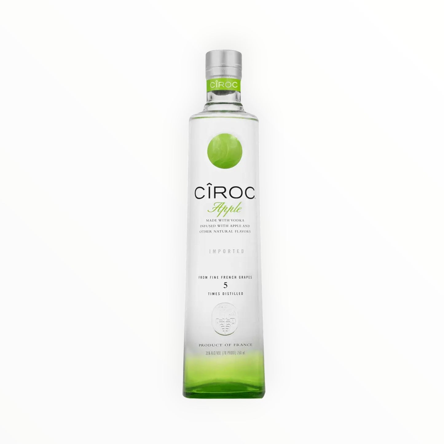 CIROC APPLE VODKA 750ML