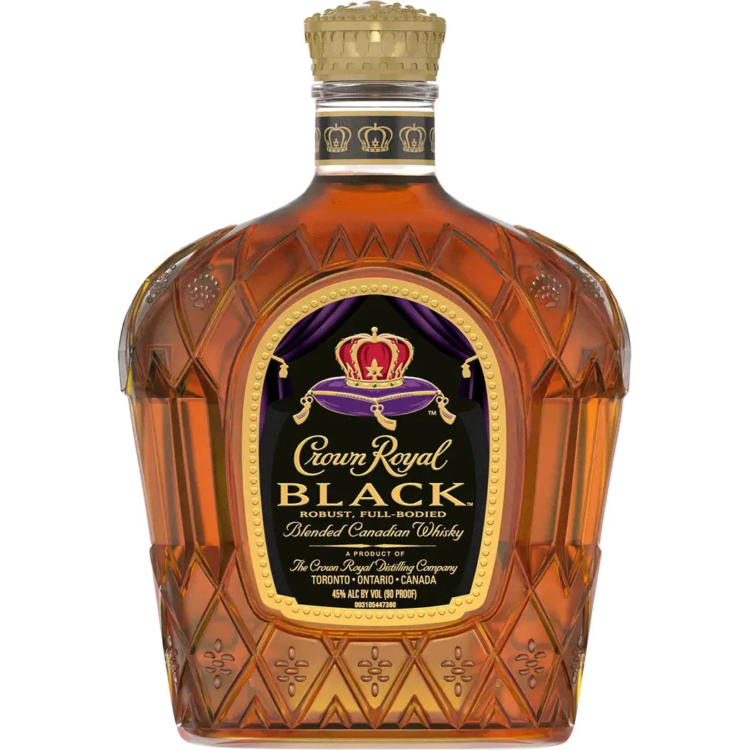 CROWN ROYAL BLACK WHISKEY 750ML