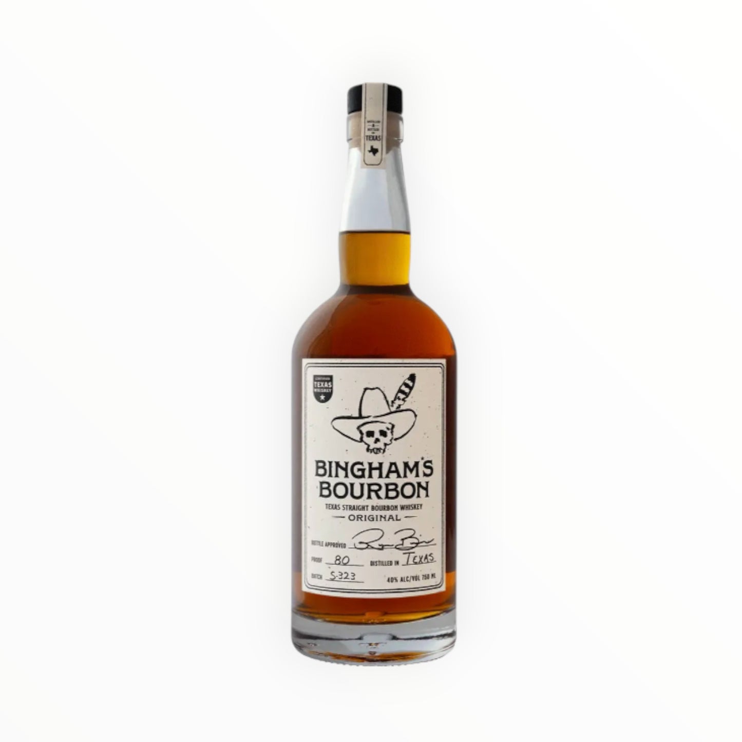 BINGHAMS BOURBON WHISKEY 750ML