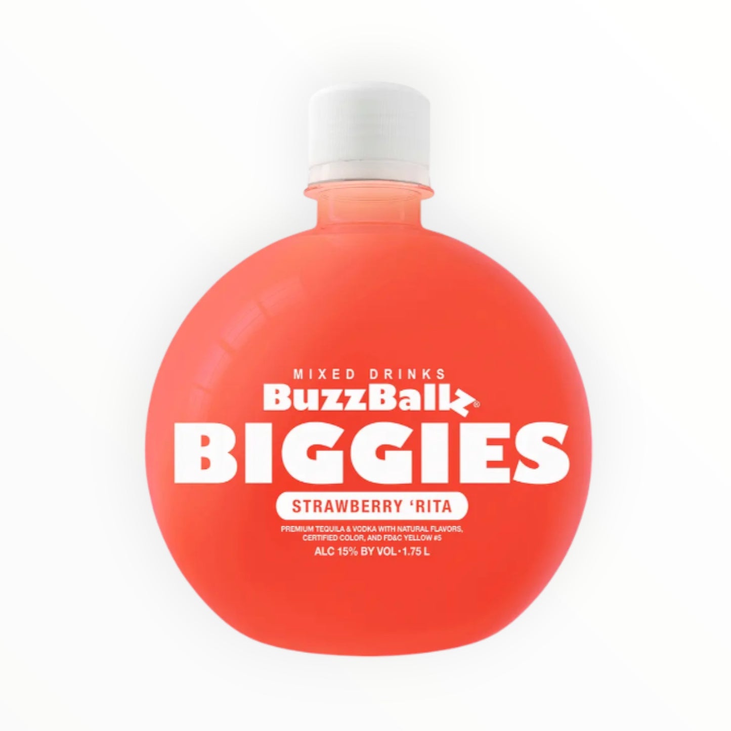BUZZBALLZ BIGGIES STRAWBERRY RITA 1.75L