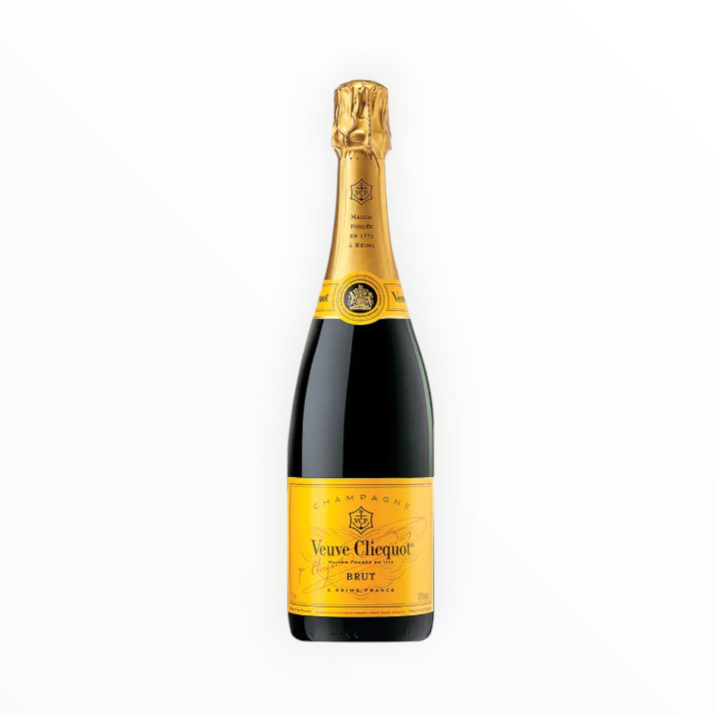 VEUVE CLICQUOT BRUT YELLOW LAB W/ICE WINE -14 750ML