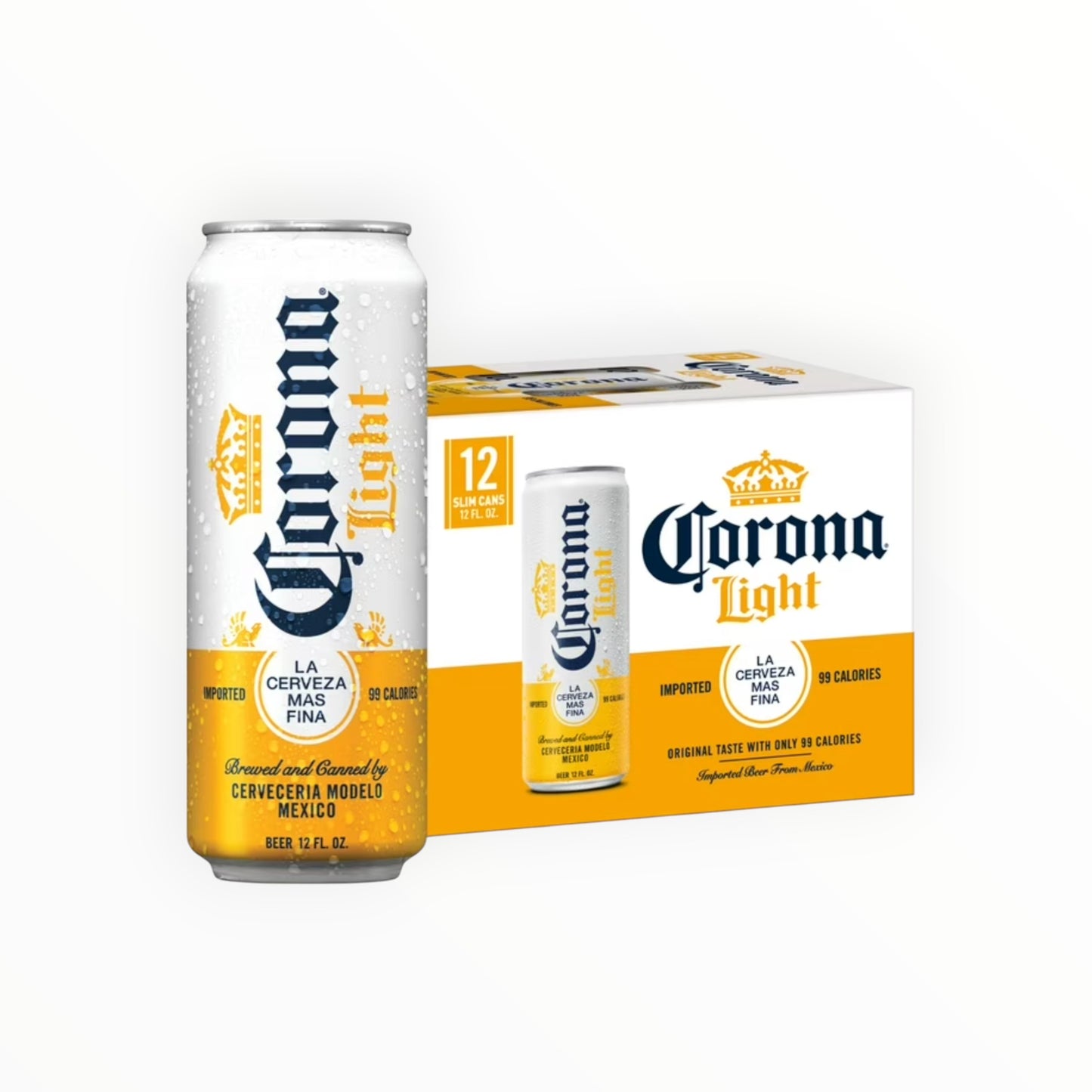 CORONA LIGHT BEER 2/12PK