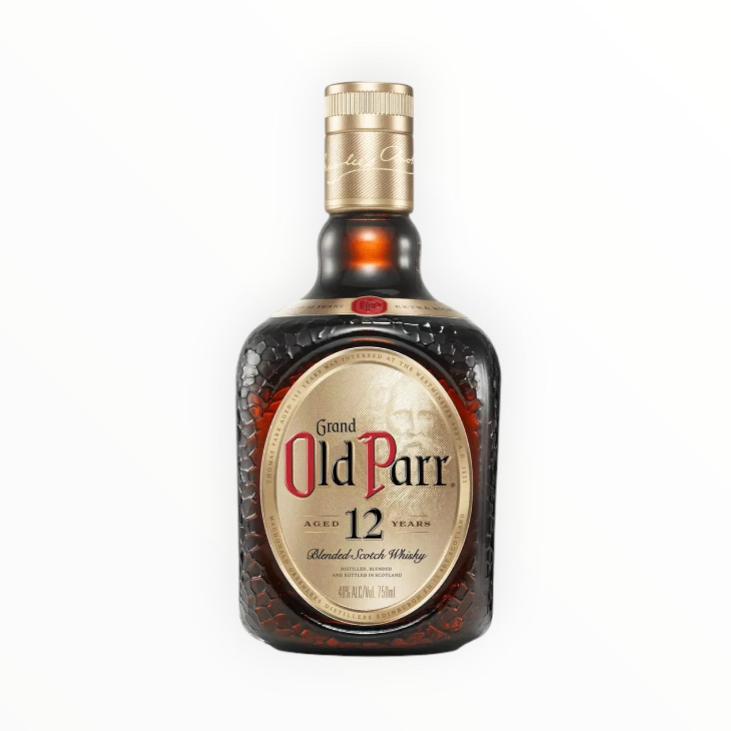 GRAND OLD PARR 12YR WHISKEY 750ML