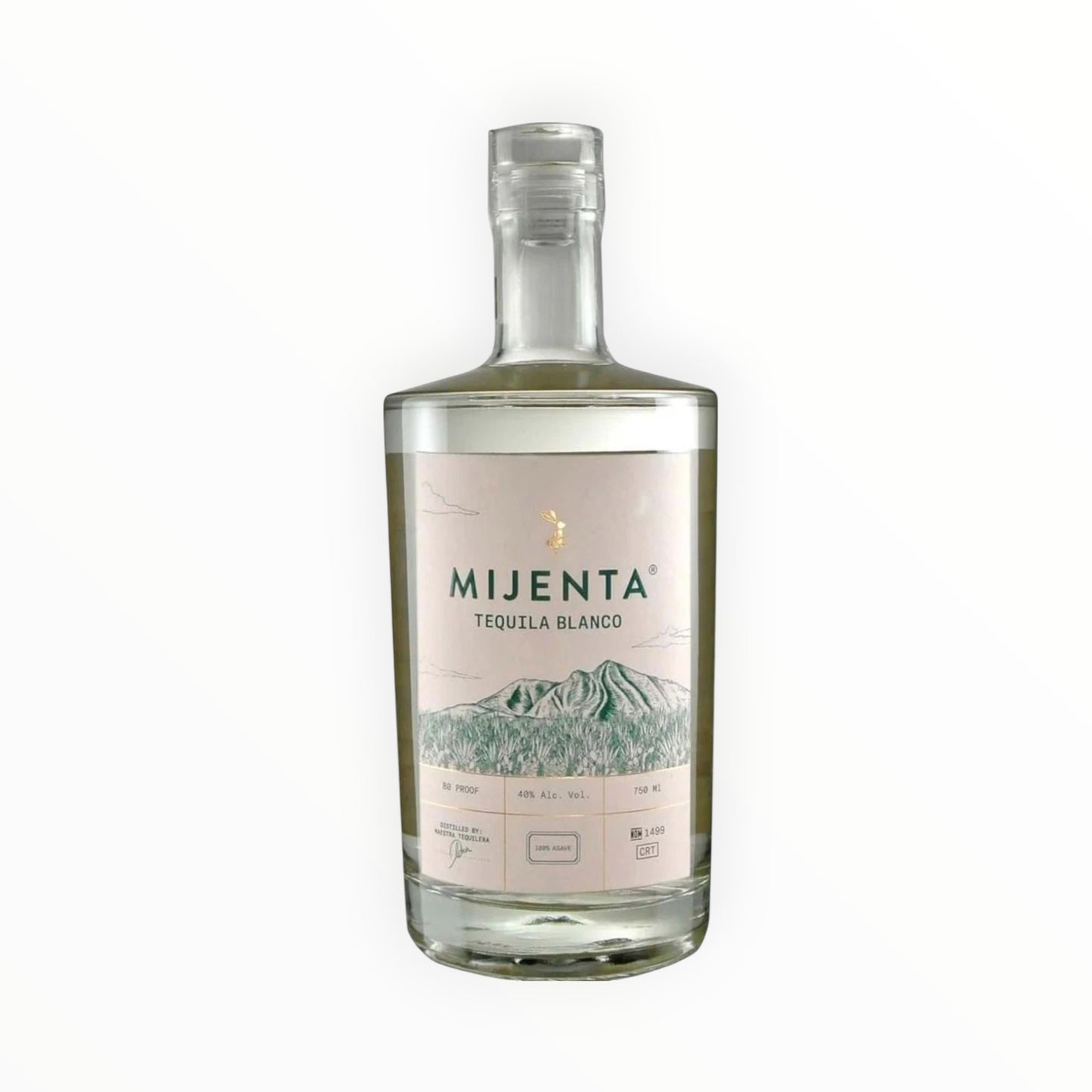MIJENTA BLANCO TEQUILA 750ML