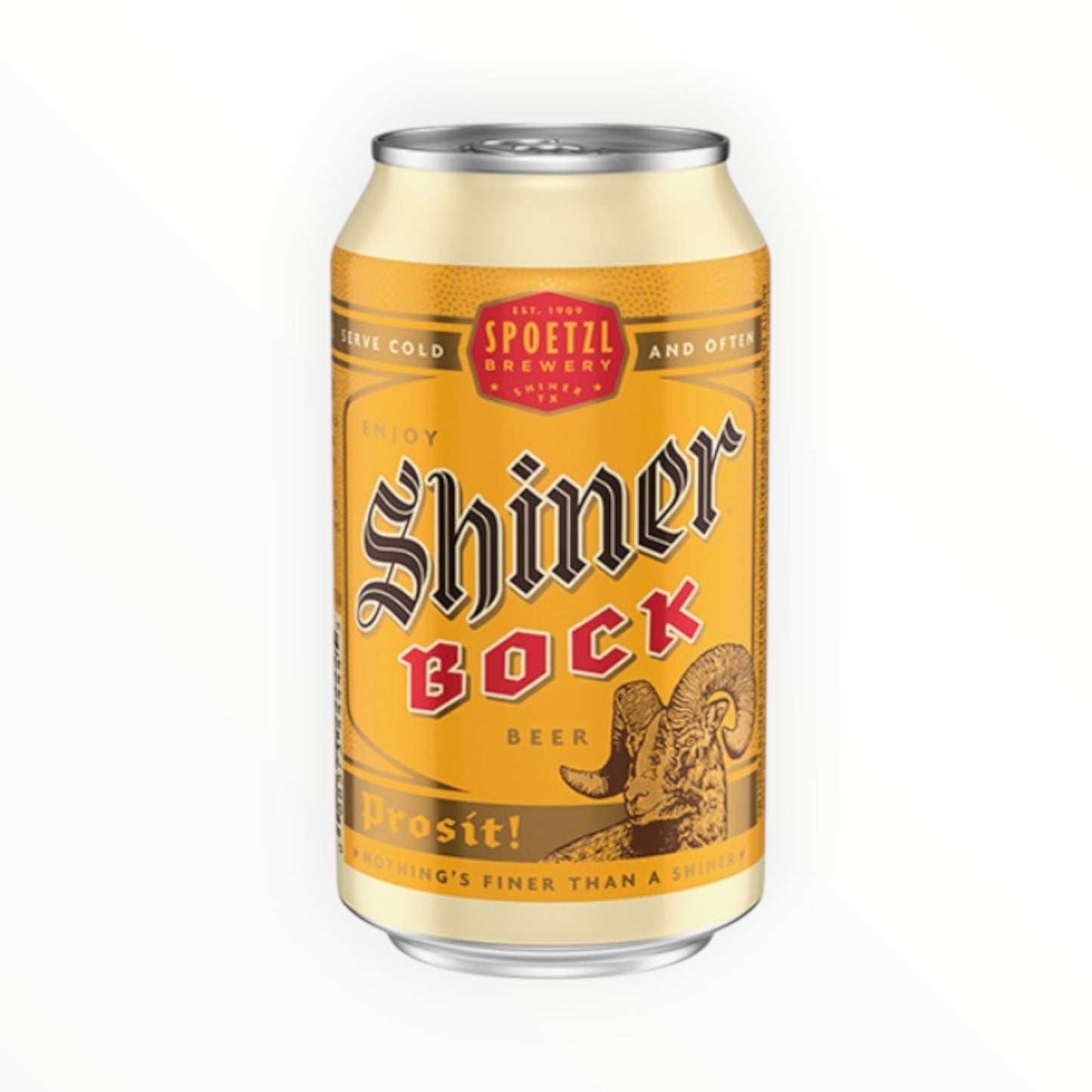 SHINER BOCK CAN 2 /12PK/12OZ