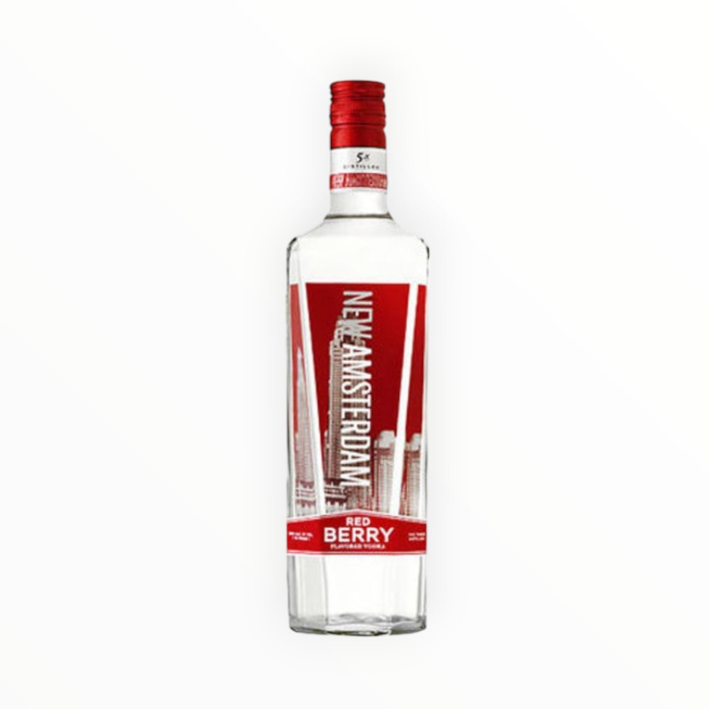 NEW AMSTERDAM RED BERRY VODKA 750ML