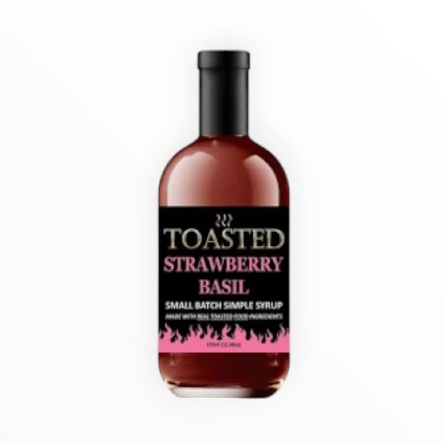 TOASTED STRAWBERRY BASIL SYRUP 375ML