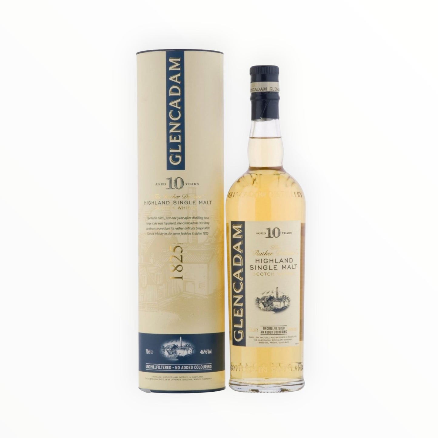 GLENCADAM HIGHLAND 10 YR SINGLE MALT WHISKEY 750ML