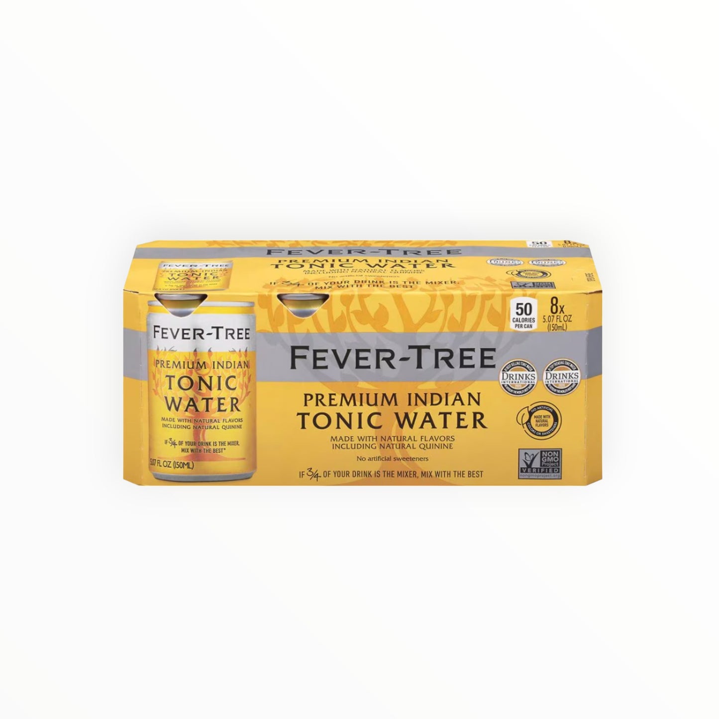 FEVER TREE TONIC WATER PREMIUM CRISP & FRESH CAN 3/8PK/5OZ