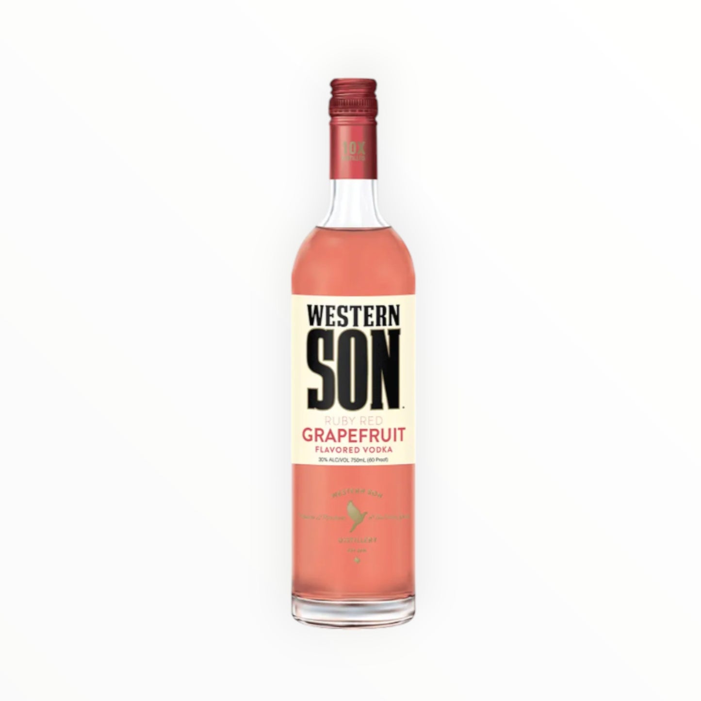 WESTERN SON RUBY RED GRAPEFRUIT VODKA 1L