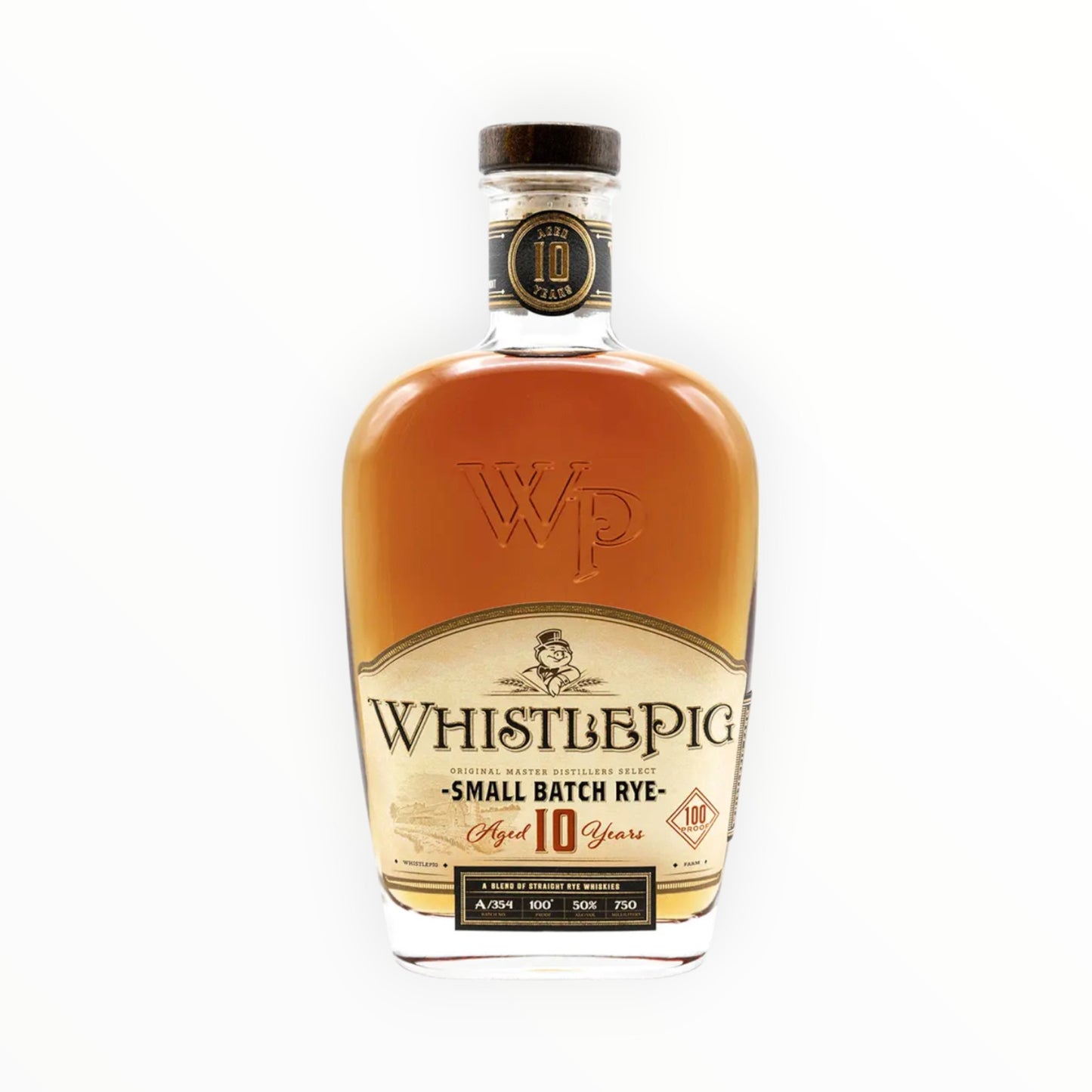 WHISTLE PIG SMALL BATCH RYE WHISKEY 750ML