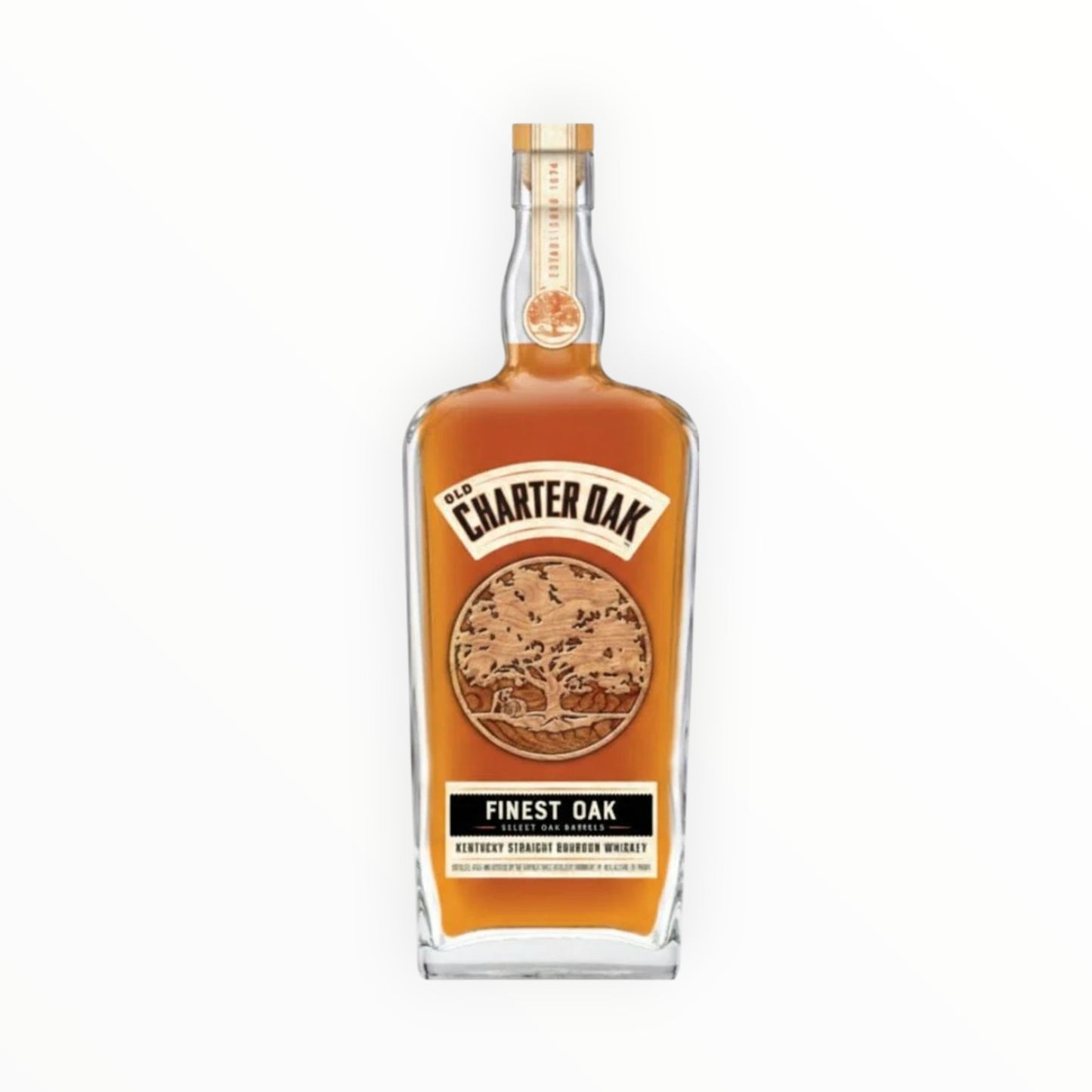 OLD CHARTER OAK FINEST STRAIGHT BOURBON WHISKEY 750ML