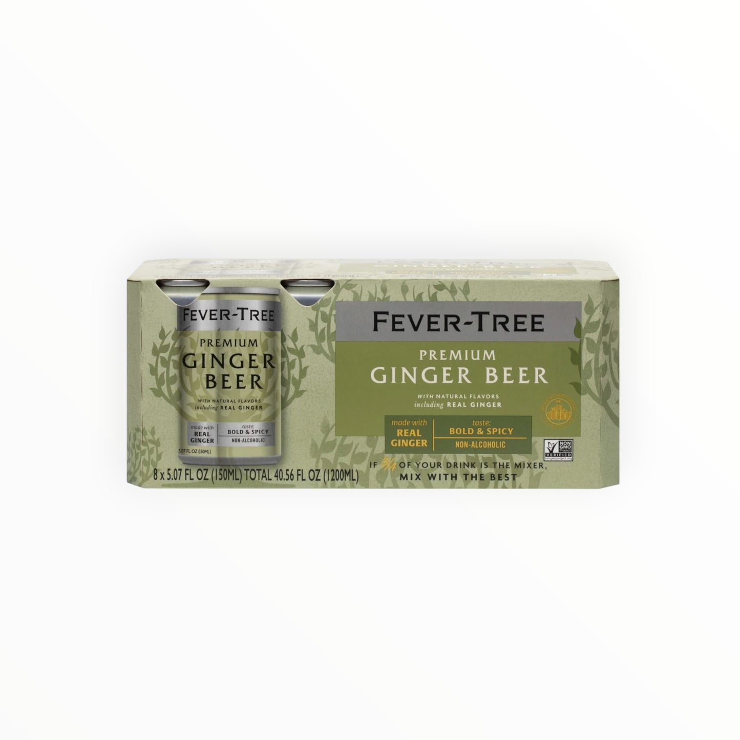 FEVER TREE GINGER BEER 8PK/500ML