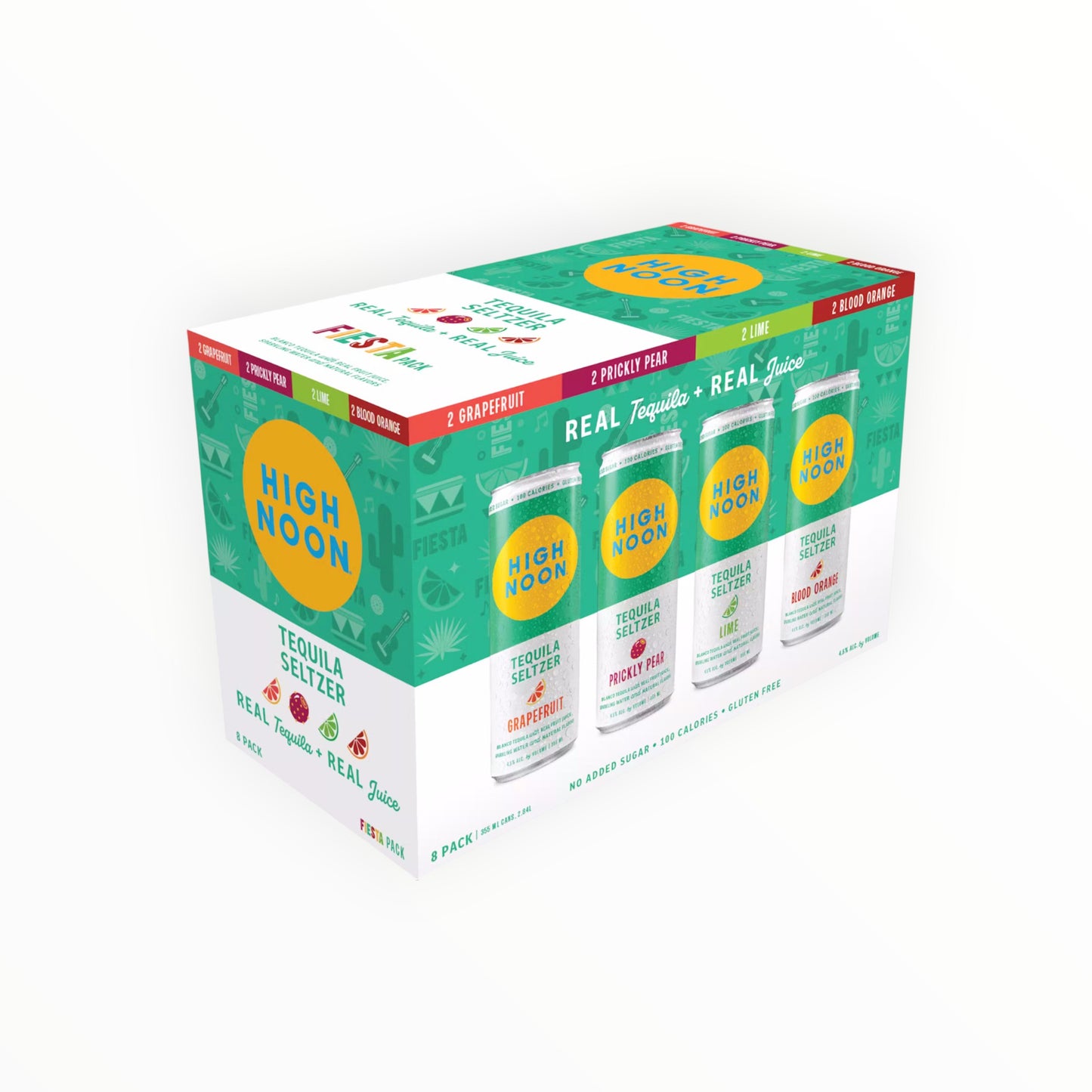 HIGH NOON FIESTA PACK TEQUILA 3/8PK/12OZ