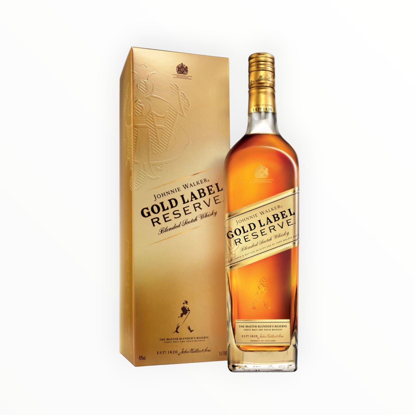 JOHNNIE WALKER GOLD LABEL SCOTCH WHISKEY 750ML