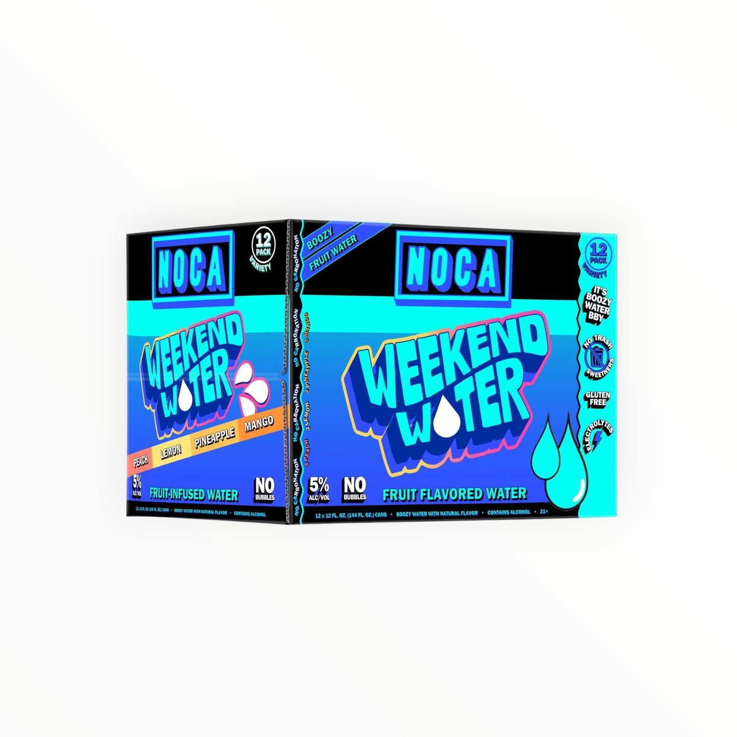 NOCA WEEKEND WATER 2/12PK