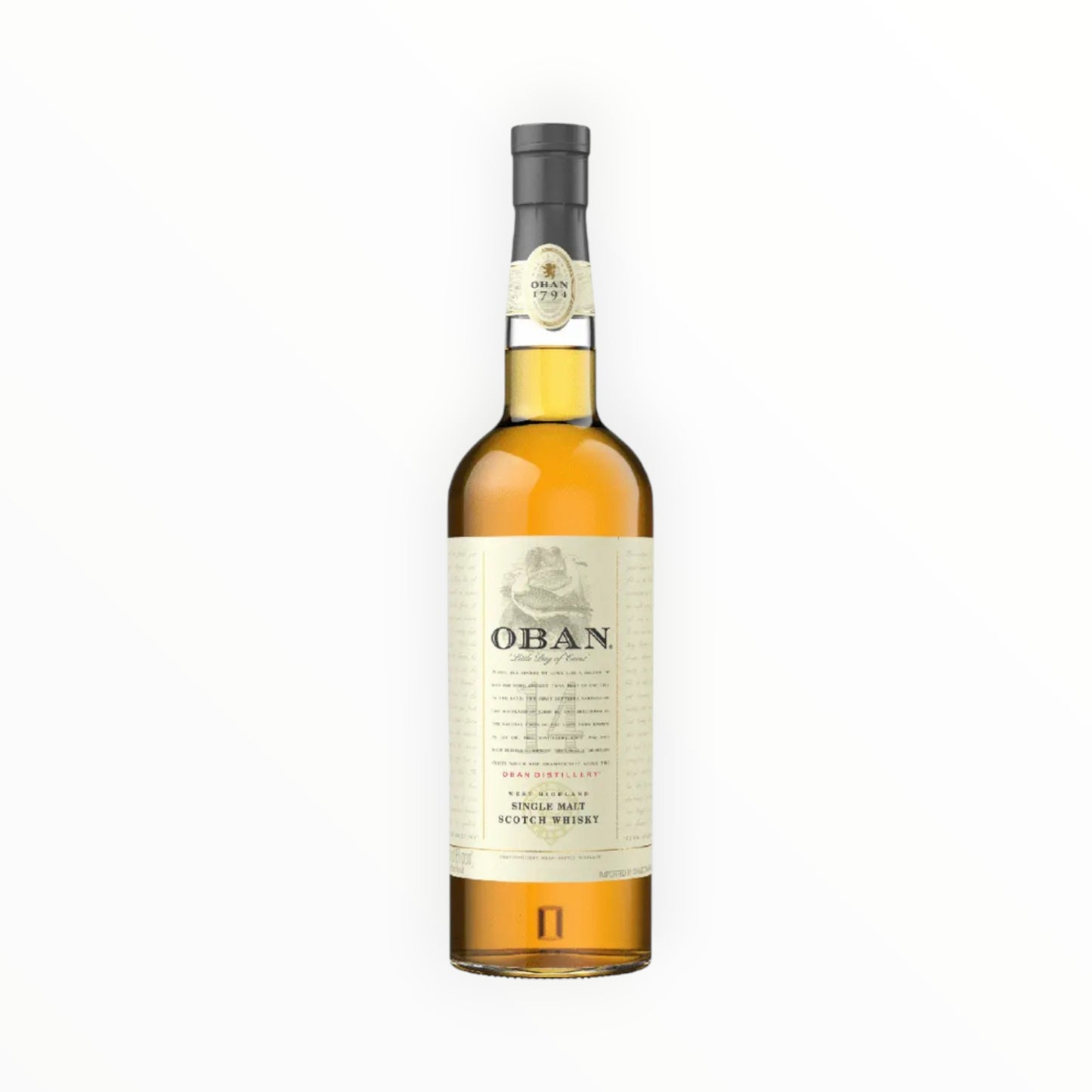 OBAN SINGLE MALT 14 YR SCOTCH WHISKEY 750ML