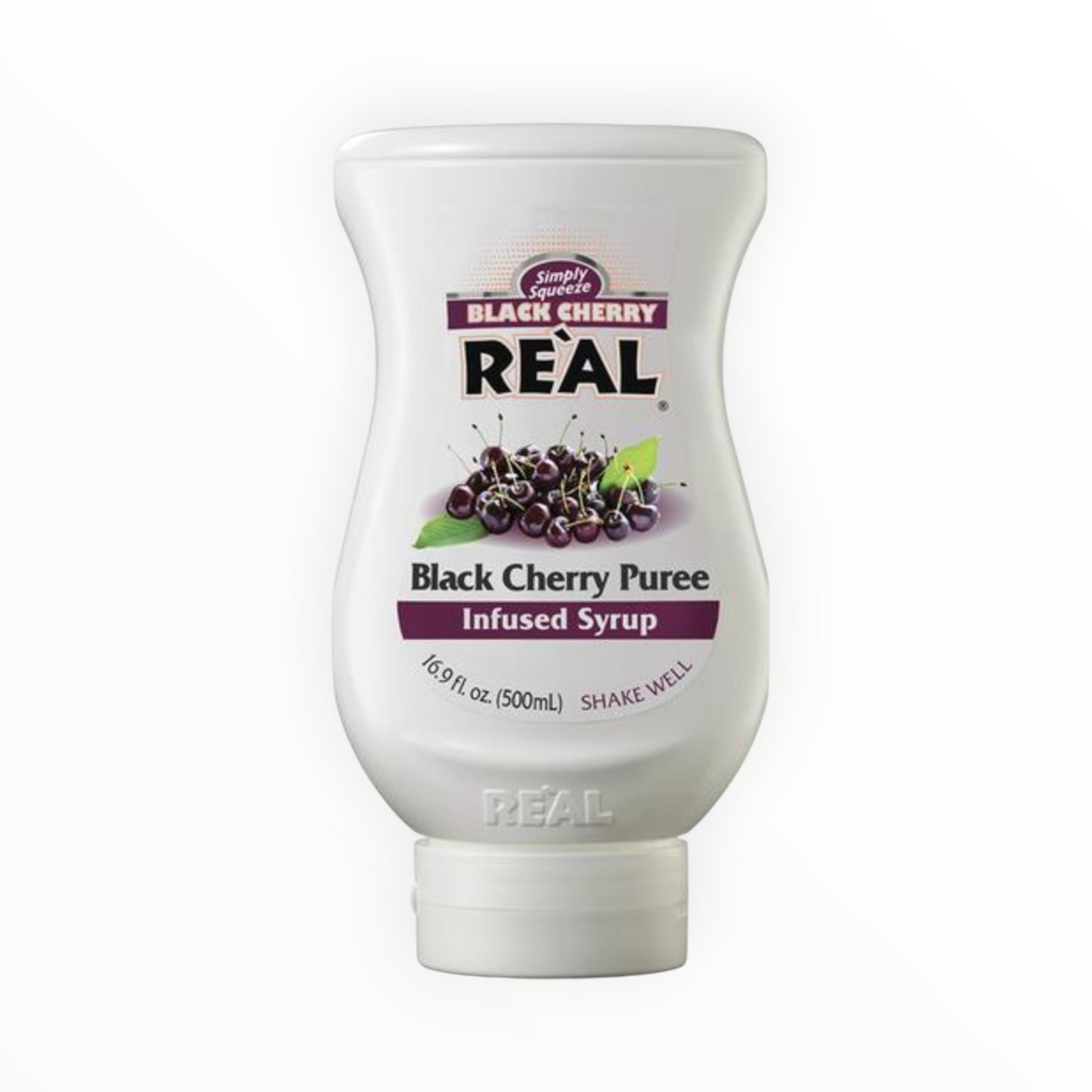 REAL BLACK CHERRY PUREE 16.9OZ