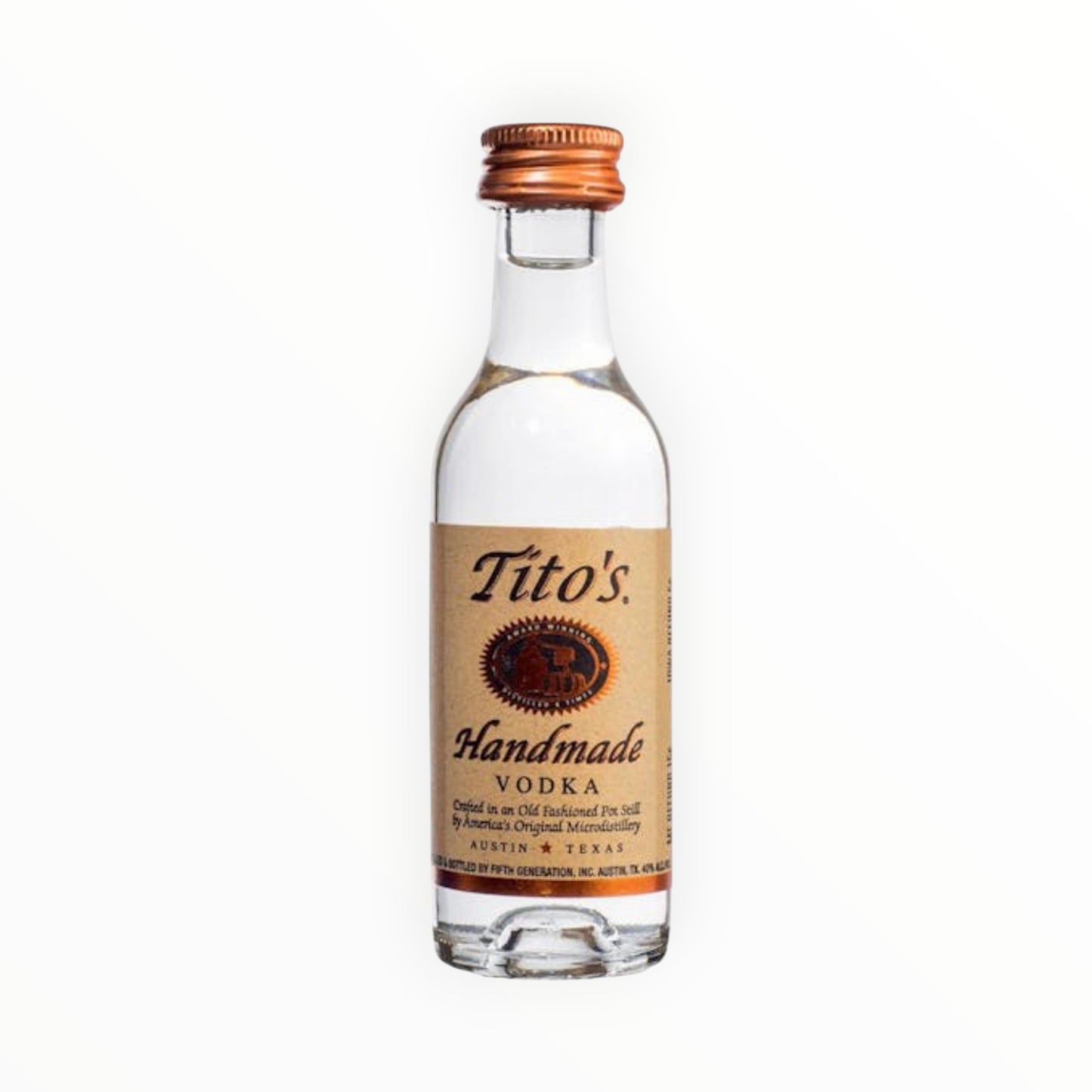 TITOS VODKA 8/6PK/100ML