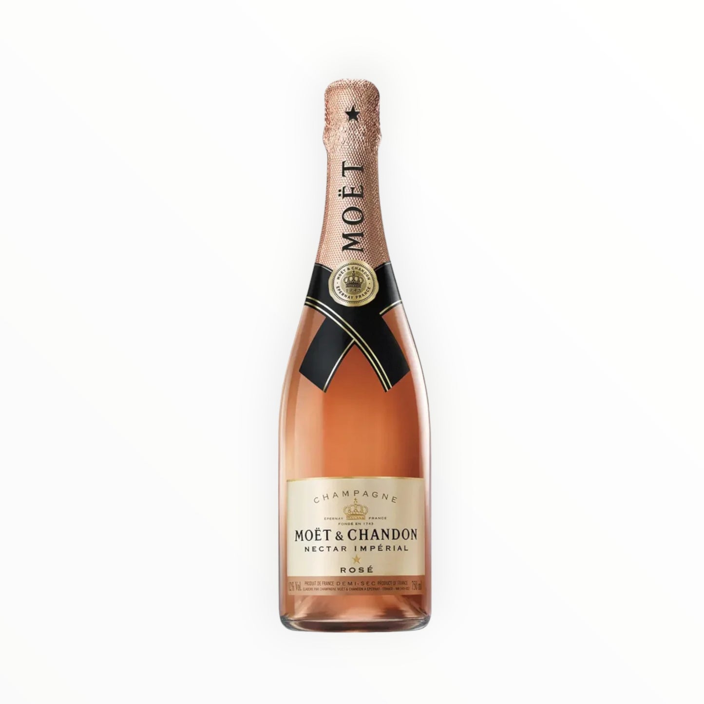 MOET IMPERIAL NECTAR ROSE CHAMPAGNE -14 750ML
