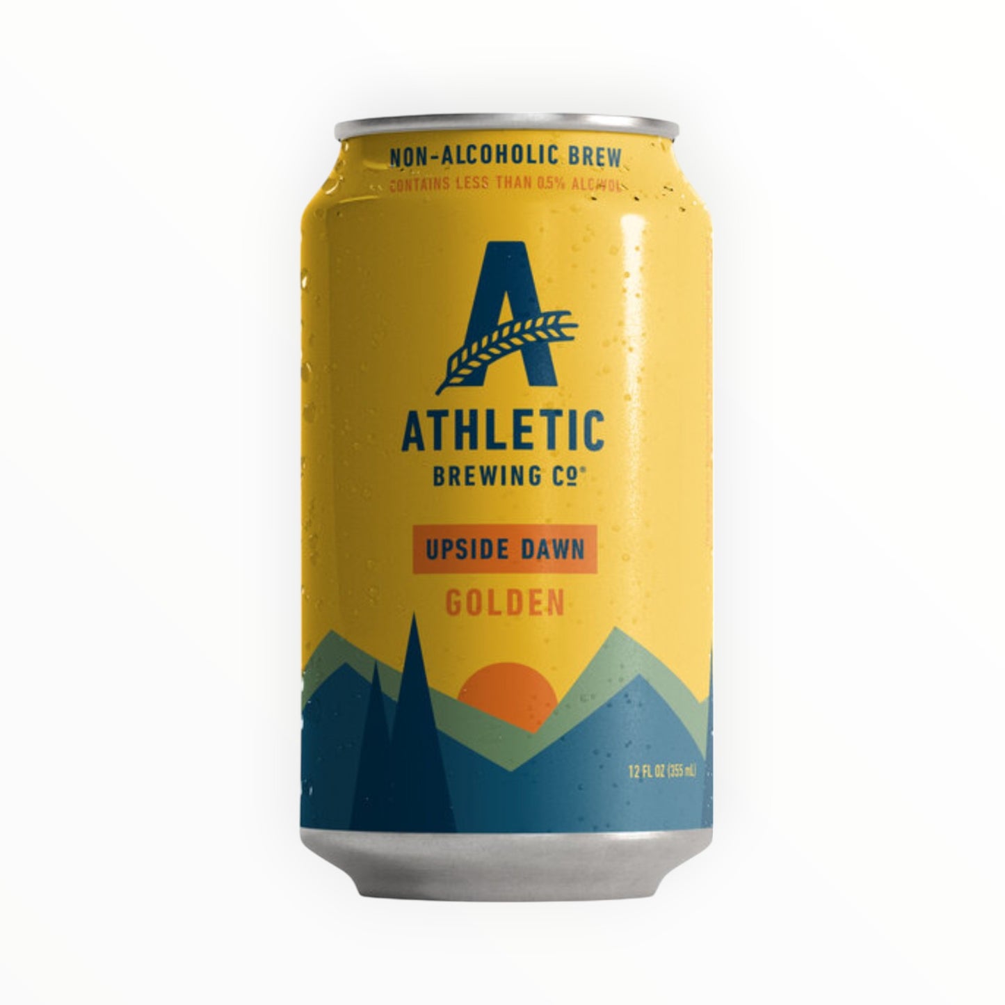 ATHLETIC UPSIDE DAWN NON-ALC CAN BEER 2/12PK/12OZ
