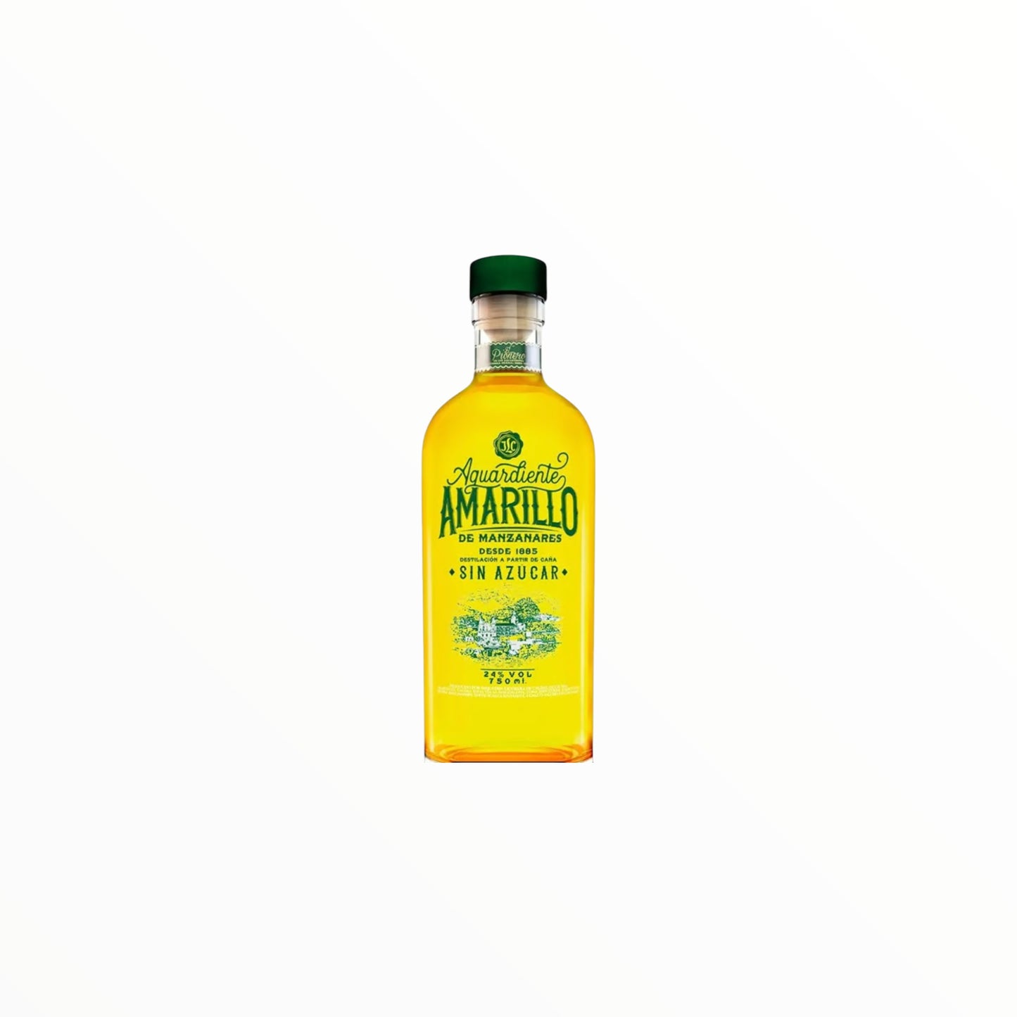 AGUARDIENTE AMARILLO SIN AZUCAR 375ML