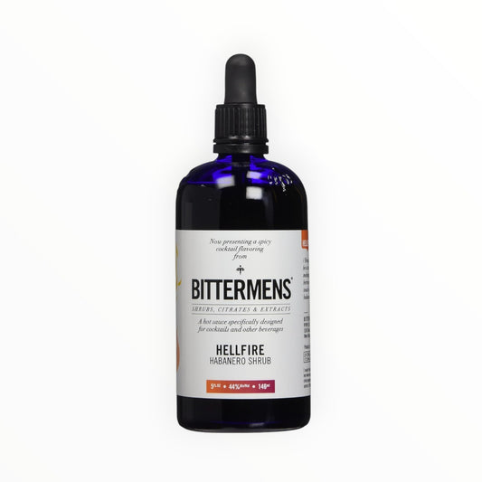 BITTERMENS HELLFIRE HABANERO SHRUB BITTERS +14 5OZ