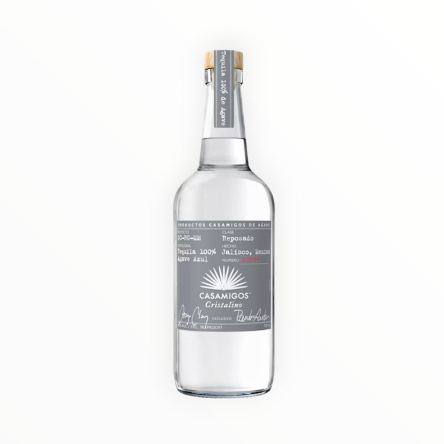 CASAMIGOS CRISTALINO TEQUILA 750ML