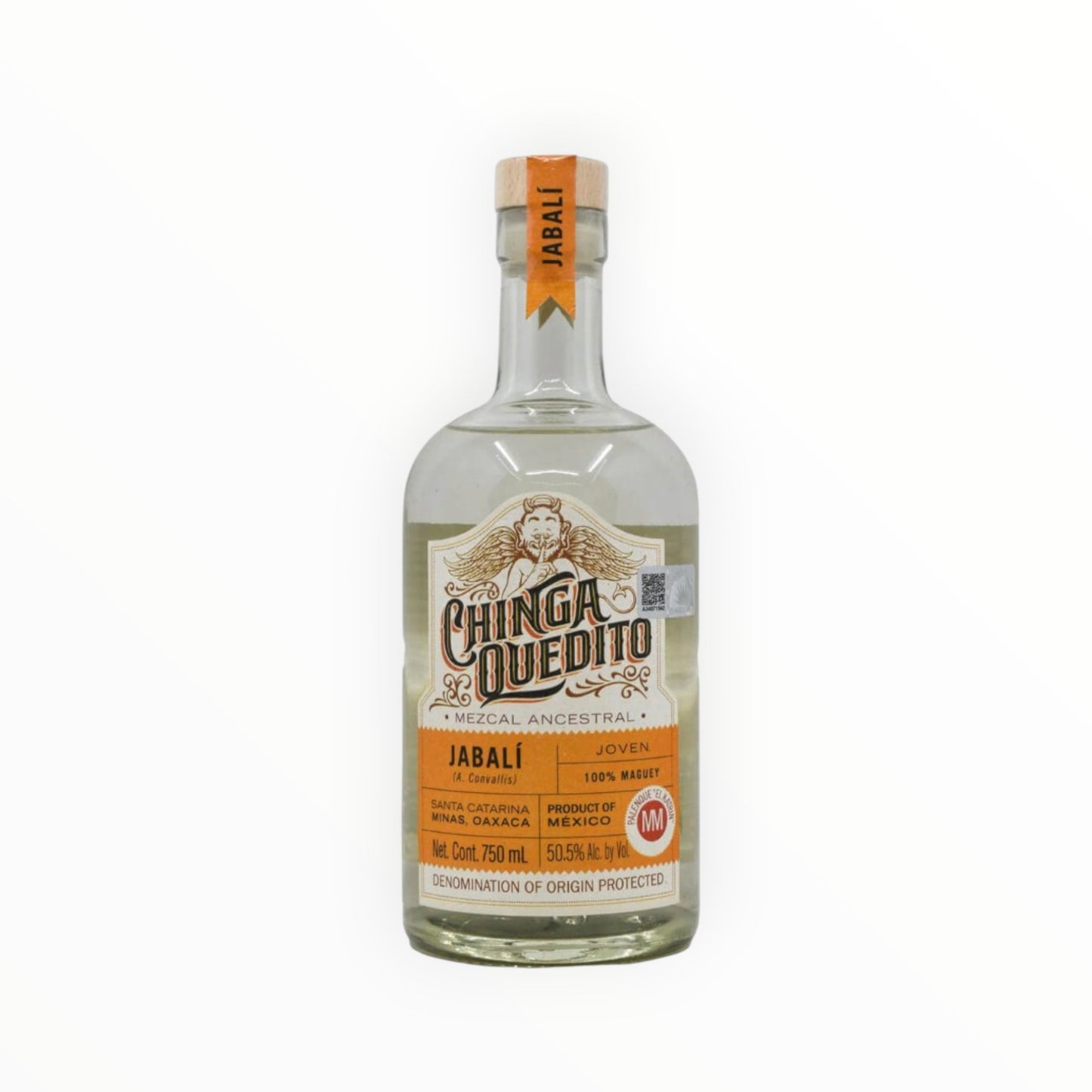 CHINGA QUEDITO JABALI TEQUILA 750ML