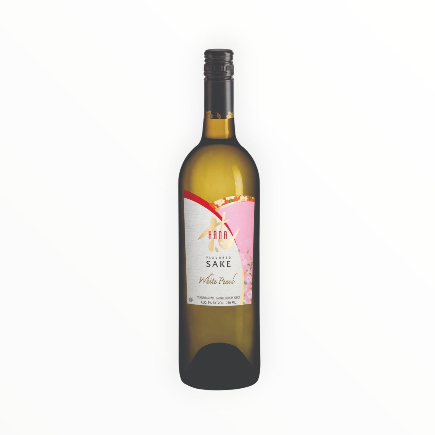 HANA WHITE PEACH SAKE -14 750ML