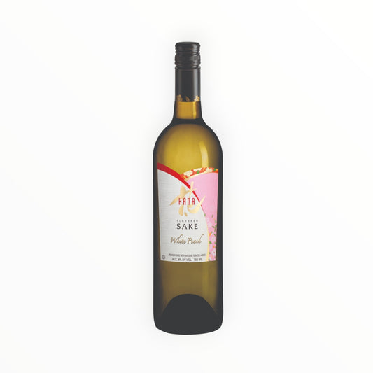 HANA WHITE PEACH SAKE -14 750ML