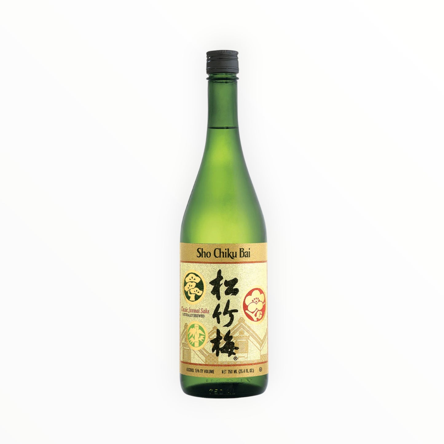 SHO CHIKU BAI CLASSIC JUNMAI SAKE +14 750ML