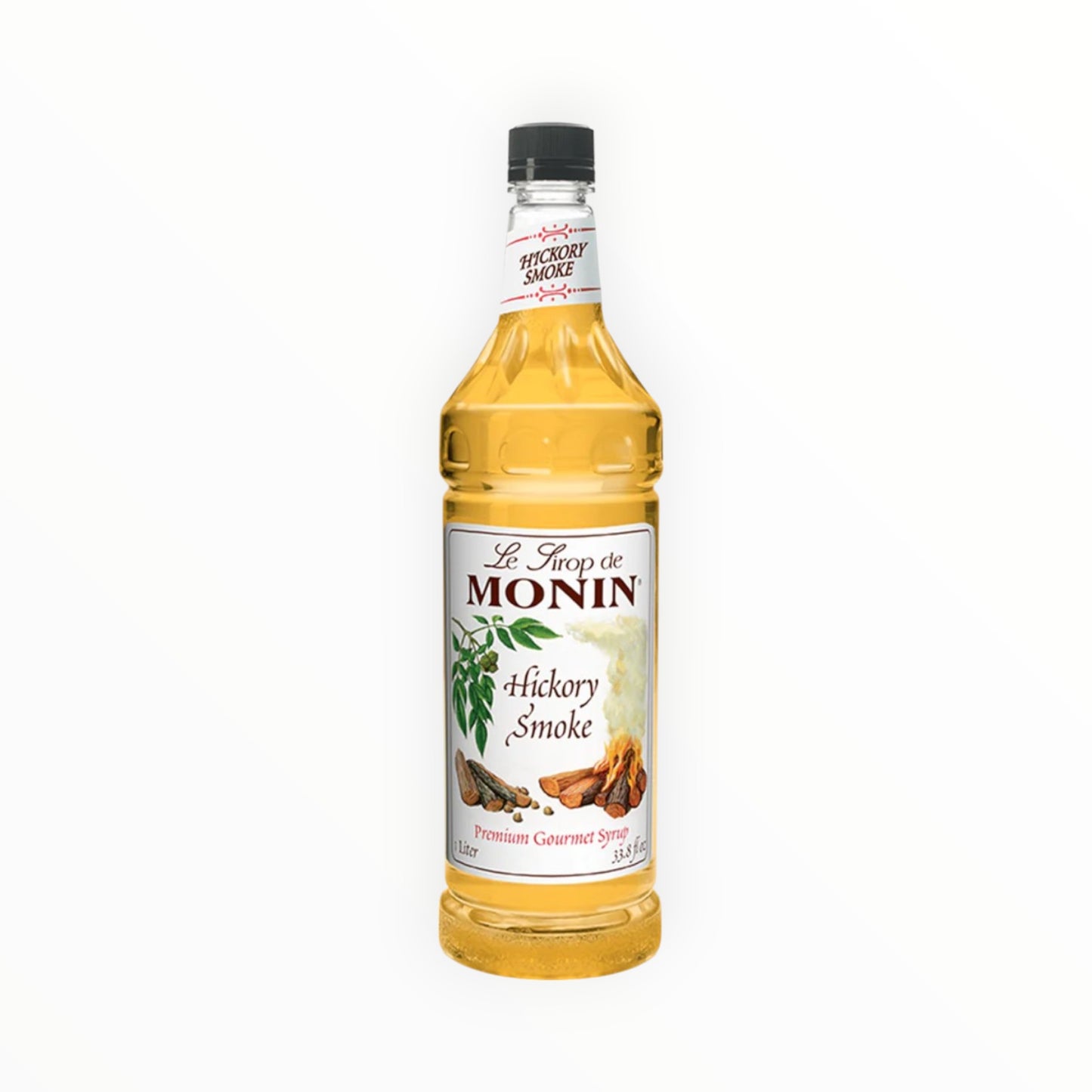MONIN HICKORY SMOKE SYRUP 1L