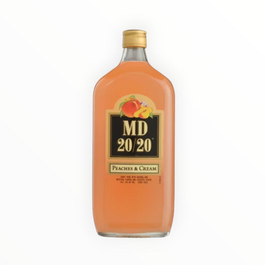 MD 20/20 PEACHES&CREAM -14 WINE 750ML