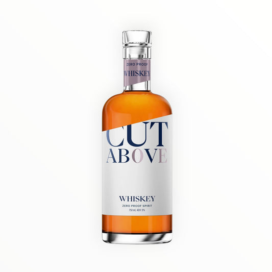 CUT ABOVE ZERO PROOF WHISKEY 750ML