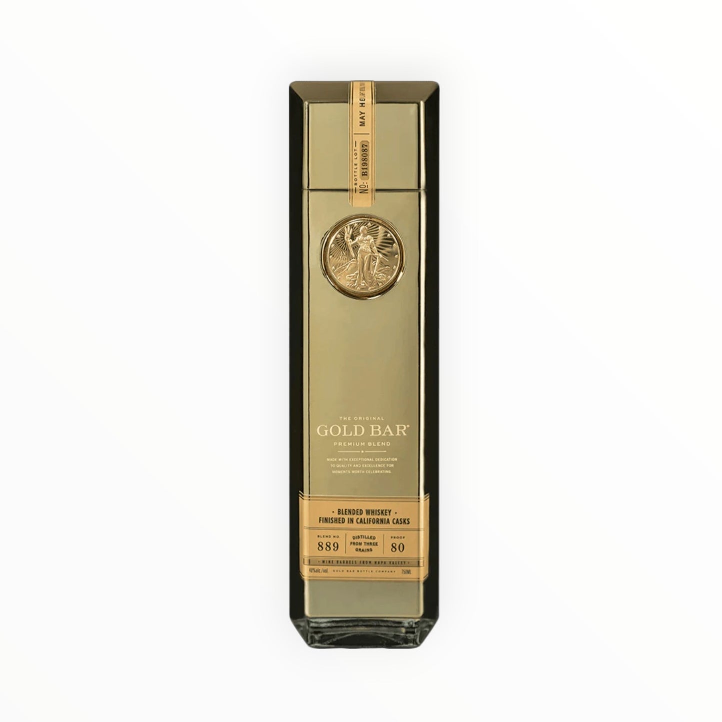 GOLD BAR BLENDED WHISKEY 750ML