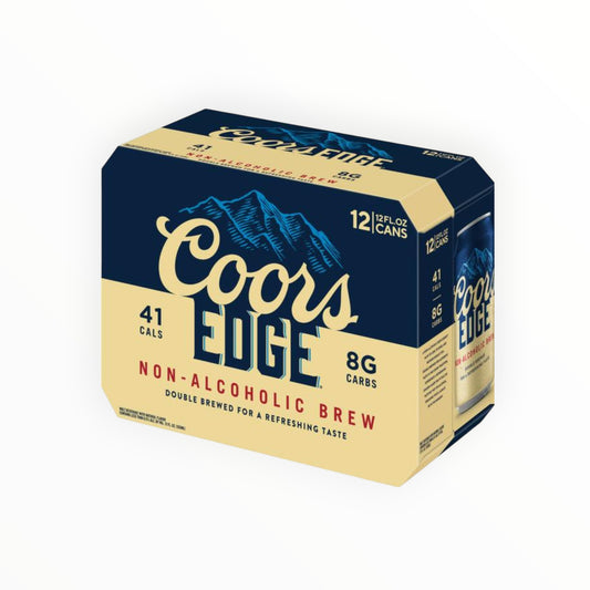 COORS EDGE NON ALCOHOLIC BEER 24PK/12OZ